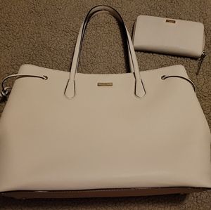 Kate spade tote and wallet